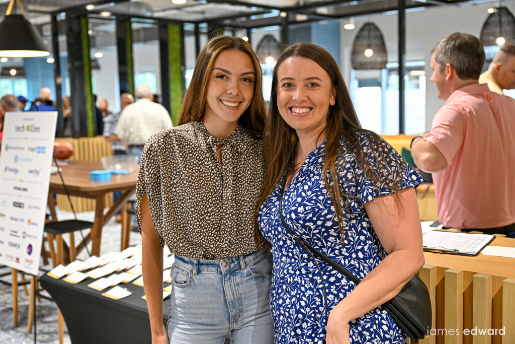 Year Up United participants at a Tech Allies event